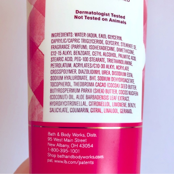 2/$24 NEW Bath & Body Works GINGHAM LOVE Body Cream 8 oz - Picture 6 of 16